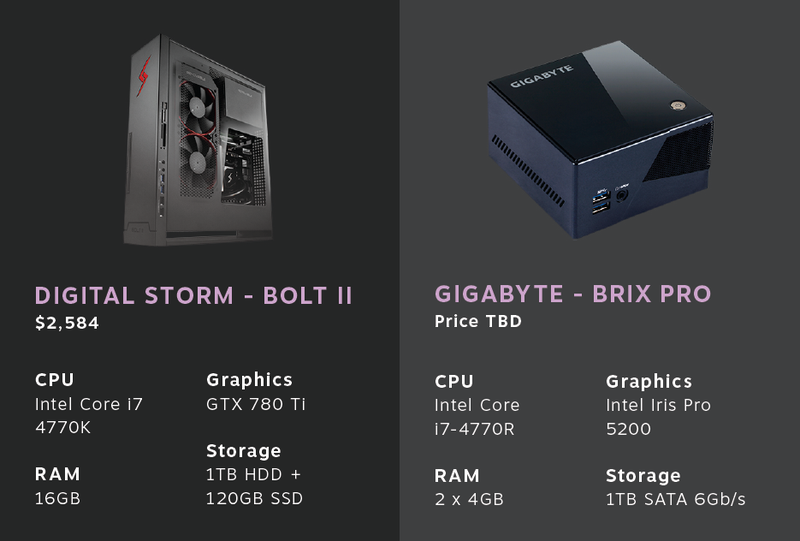 Illustration for article titled Valve Unveils 13 Steam Machines, With Specs And Prices
